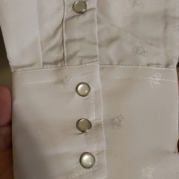 Roper pearl snap western shirt NWT horse print - Picture 7 of 7